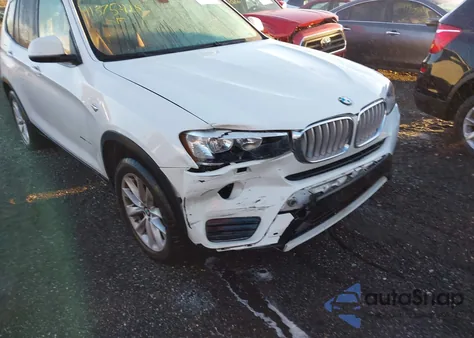 2015 BMW X3 xDrive28D from USA, damaged, VIN 5UXWY3C59F0E97071